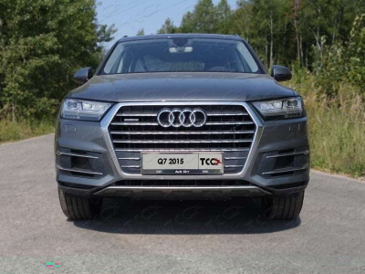 Рамка номерного знака Audi Q7 (комплект) ТСС для Любые