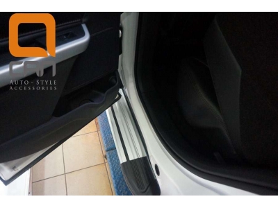 Пороги алюминивые Brilliant Silver Турция для Mazda CX-7 2006-2013