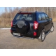 Защита заднего бампера 60 мм ТСС для Chery Tiggo FL 2013-2016