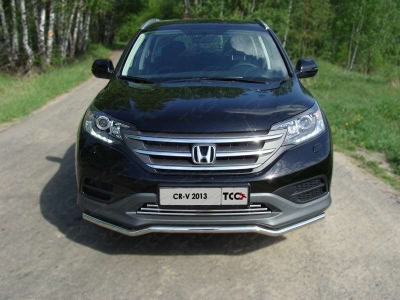 Рамка номерного знака Honda CR-V (комплект) ТСС для Любые