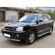 Пороги труба d-60 Технотек для Hyundai Santa Fe Classic 2000-2012
