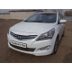 Рамка номерного знака Hyundai Solaris (комплект) ТСС для Любые