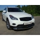 Накладка решётки радиатора 12 мм ТСС для Infiniti QX50/EX25/EX35 2007-2016