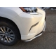 Защита передняя двойная 60-50 мм ТСС для Lexus GX460 2014-2019