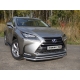 Защита передняя двойная 60-42 мм ТСС для Lexus NX-200t 2014-2017