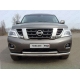 Защита передняя двойная 76-60 мм ТСС для Nissan Patrol 2014-2021