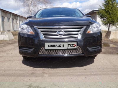 Рамка номерного знака Nissan Sentra (комплект) ТСС для Любые