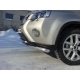 Накладка решётки радиатора верхняя 12 мм ТСС для Nissan X-Trail 2011-2015