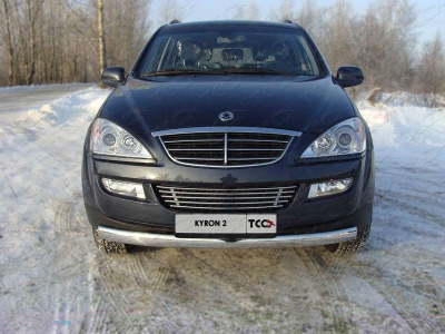 Рамка номерного знака Ssang Yong Kyron 2 (комплект) ТСС для 2007-2015