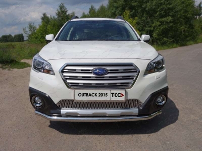 Рамка номерного знака Subaru Outback (комплект) ТСС для Любые