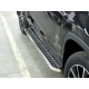 Пороги с листом d-53 для Toyota Highlander 2017-2019