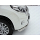 Защита передняя двойная 76-75 мм ТСС для Toyota Land Cruiser 150 2009-2017