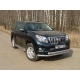 Накладка решётки радиатора 16 мм ТСС для Toyota Land Cruiser 150 2009-2013