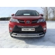 Рамка номерного знака Toyota RAV4 (комплект) ТСС для 2013-2015