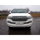 Накладка решётки радиатора 12 мм ТСС для Toyota Land Cruiser 200 2015-2021