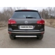 Защита заднего бампера 60 мм ТСС для Volkswagen Touareg 2014-2017