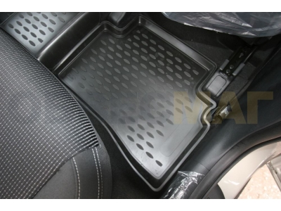 Коврики 3D в салон полиуретан 4 штуки Element для Kia Sportage 2015-2021