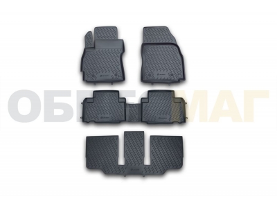 Коврики в салон Element полиуретан 5 штук для Mazda 5 2010-2015