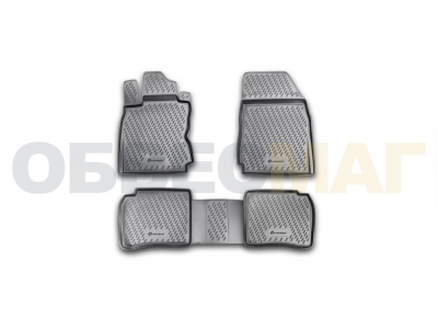 Коврики в салон полиуретан 4 штуки Element для Nissan Note 2005-2014