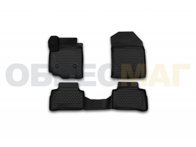 Коврики 3D в салон полиуретан 4 штуки Element для Suzuki Vitara 2015-2021