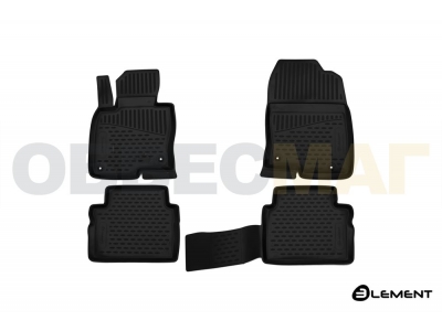 Коврики в салон полиуретан 4 штуки Element для Mazda CX-5 2017-2021