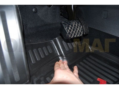 Коврики 3D в салон полиуретан 4 штуки Element для Skoda Superb 2015-2021