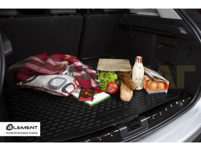Коврики 3D в салон полиуретан 4 штуки Element для Skoda Superb 2015-2021