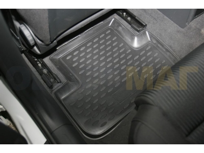 Коврики в салон полиуретан 4 штуки Element для Audi A4 B8 2007-2015