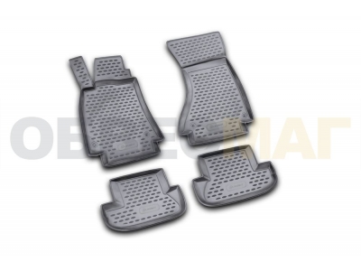 Коврики в салон полиуретан 4 штуки Element для Audi A5 2007-2016
