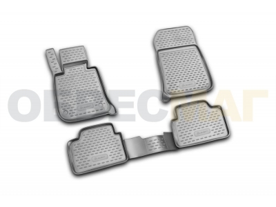 Коврики в салон полиуретан 4 штуки Element для BMW 3 2005-2012