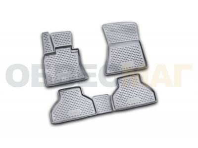 Коврики в салон полиуретан 4 штуки Element для BMW X5 E70 2006-2013