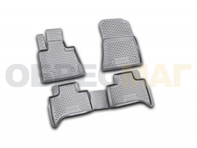 Коврики в салон полиуретан 4 штуки Element для BMW X5 E53 1999-2006