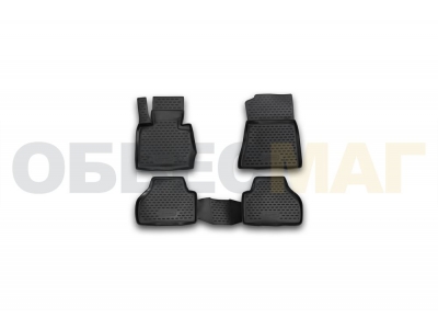 Коврики в салон полиуретан 4 штуки Element для BMW X3 2010-2021