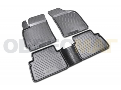 Коврики в салон полиуретан 4 штуки Element для Chevrolet Lacetti 2004-2014