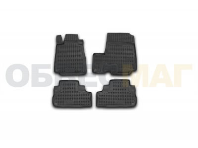 Коврики в салон полиуретан 4 штуки Element для Honda CR-V 2007-2012