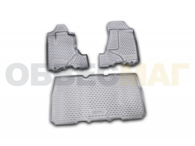 Коврики в салон полиуретан 3 штуки Element для Honda Element 2003-2011