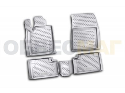 Коврики в салон полиуретан 4 штуки Element для Jeep Grand Cherokee 2010-2013