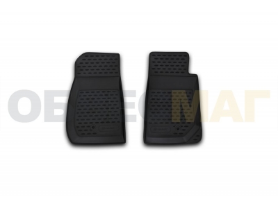 Коврики в салон Element полиуретан передние 2 шт для Jeep Wrangler 3D 2007-2018