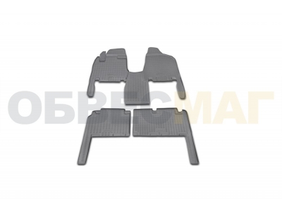 Коврики в салон полиуретан 4 штуки Element для Kia Carnival 2006-2014
