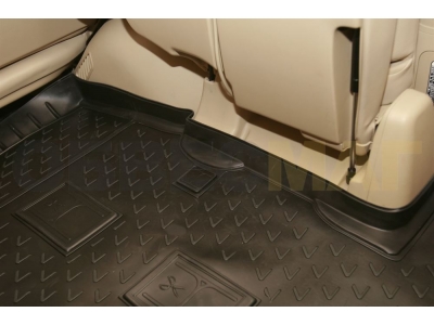 Коврик в багажник полиуретан длинный для 7 мест Element для Lexus LX 570 2007-2012