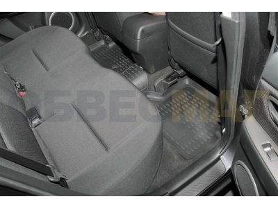Коврики в салон полиуретан 4 штуки Element для Mazda 3 2003-2009