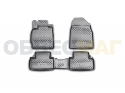 Коврики в салон полиуретан 4 штуки Element для Mazda CX-7 2009-2012 NLC.33.18.210k