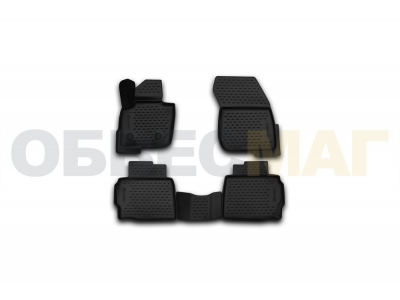 Коврики 3D в салон полиуретан 4 штуки Element для Ford Mondeo 2015-2021