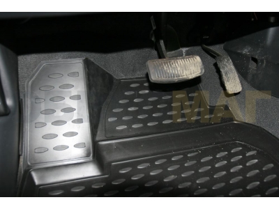 Коврики 3D в салон полиуретан 4 штуки Element для Kia Cerato 2009-2012