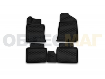 Коврики 3D в салон полиуретан 4 штуки Element для Kia Optima 2010-2021