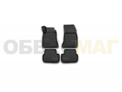 Коврики 3D в салон полиуретан 4 штуки Element для Mercedes-Benz GLA-class 2014-2021