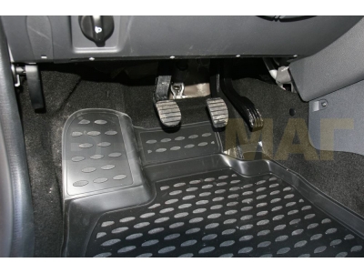 Коврики 3D в салон полиуретан 4 штуки для 4х2 Element для Renault Duster 2011-2015