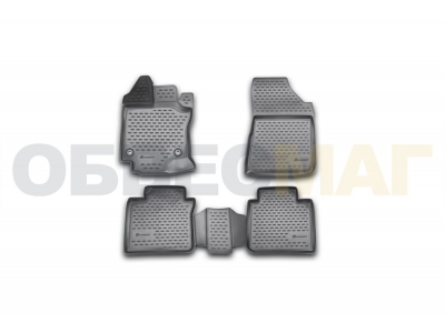 Коврики 3D салон полиуретан 4 штуки Element для Toyota Venza 2012-2017
