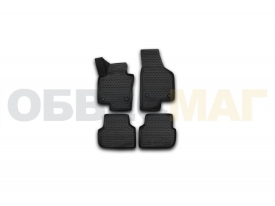 Коврики 3D в салон полиуретан 4 штуки Element для Volkswagen Jetta 2011-2018