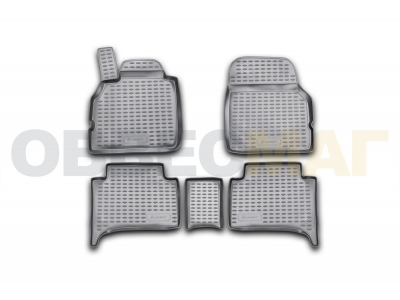 Коврики в салон полиуретан 5 штук Element для Renault Scenic 2 2003-2010